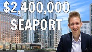 Boston Condo Tour | UNBELIEVABLE $2.4 Million Luxury Apartment in Echelon Seaport