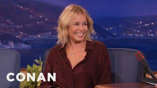 Chelsea Handler Challenges Conan To Face His Fears | CONAN on TBS