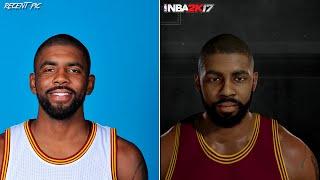 NBA 2K17 vs REAL LIFE FACE COMPAIRSON (60FPS HD)