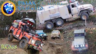 Offroad 4x4 Action - DMAX Ural 4320 Die Modellbauer - Defender - Toyota J40 - RC 068 SHERPA und NBC