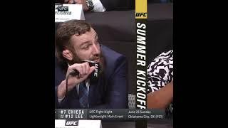 Michael Chiesa: "Don't you ever talk about my fucking mom"