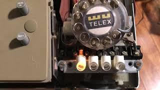 Teletype M32 ASR / i-Telex connection testing