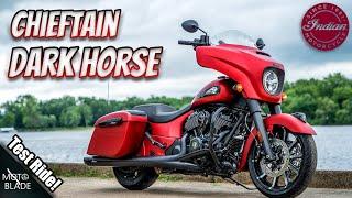 Indian Chieftain Dark Horse Test Ride and Detailed Review