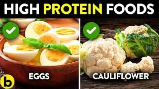 Eat THESE 20 Delicious Foods High In PROTEIN Every Day