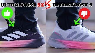 adidas ULTRABOOST 5X vs 5 Comparison!