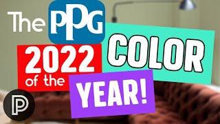 THE 2022 COLOR OF THE YEAR! | PPG PAINT COLOR TRENDS 2022