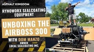 Sealcoating Equipment Overview: AirBoss 300 Sealcoating Spray System Unboxing