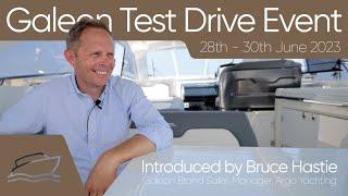 Galeon Test Drive Event Introduced by Bruce Hastie