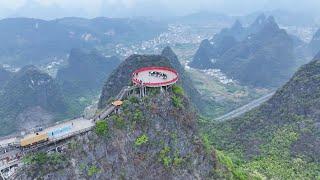 Yangshuo Ruyi Peak Scenic Area in Guilin, China【Curious China】