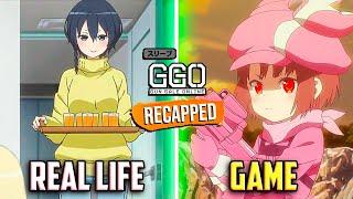 She is TALL and SHY in REAL LIFE but a LEVEL +999 SHOOTER PLAYER SAO GUN GALE ONLINE