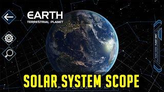 Solar System Scope app new version