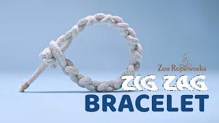 Zig Zag rope bracelet