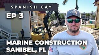 Sanibel, FL Marine Construction at Spanish Cay Condominiums EP3