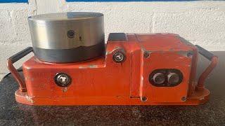 Rotary magnetic chuck ECLIPSE diam 160 mm - WWW.LEBAUT.COM