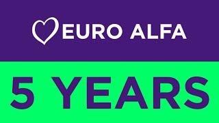 5️⃣ YEARS  EURO ALFA 5th year Anniversary