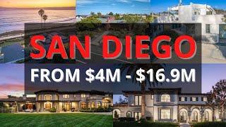 Luxury Living in San Diego: Homes for Sale Between $4 Million to $16.9 Million