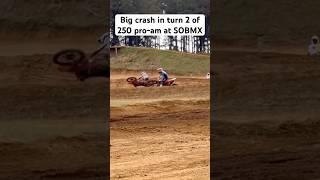 They Took Each Other Out! #crash #motocross #dirtbike #racing #moto #fail #holeshot #iphone #vlog