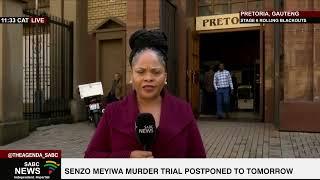 Senzo Meyiwa murder trial postponed to tomorrow due to unavailability of interpreter