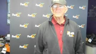 Denny Hamlin & Joe Gibbs before the AAA 400 at Dover International Speedway.