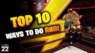 Top 10 Ways To Do RKO! - Wrestling Revolution 3D | WR3D 22 | Randy Orton | RKO Outta Nowhere!