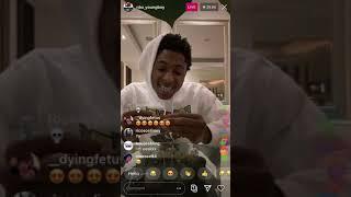 Nba YoungBoy Responds To BR og Squaleep **Instagram Live**