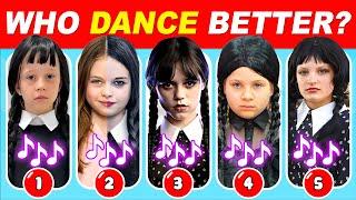 Who Dances Better? Wednesday Dance Edition  Salish Matter, Diana, Like Nastya, Skibidi, Diana