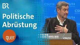 Politischer Aschermittwoch: Wird die CSU staatsmännisch? | quer vom BR