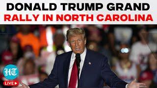 Donald Trump LIVE | Trump Rally In Rocky Mount | North Carolina | Trump Vs Kamala | US Election