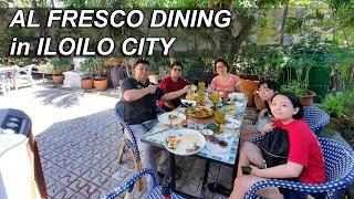 Al Fresco Restaurant Dining sa Iloilo ang Birada ni Ilonggo Dad