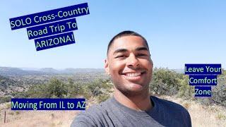 Leaving ILLINOIS & Relocating: Solo Road Trip to ARIZONA VLOG