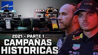 CAMPAÑAS HISTORICAS DE F1 | TEMPORADA 2021 (PARTE 1)