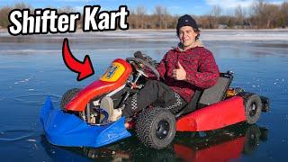 450cc Swapped Shifter Kart on Thin Ice