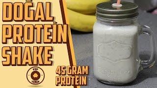 Doğal Protein İçeceği - 45 gram PROTEİN | FitYemek