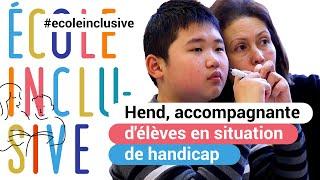 Hend : portrait d'une accompagnante d'élèves en situation de handicap