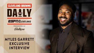 Myles Garrett Exclusive Interview | Cleveland Browns Daily