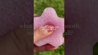 The magic of our organic konjac facial sponge