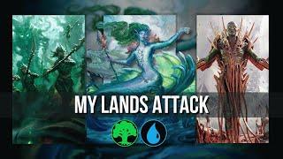 So much ramp and destruction! | Standard ranked MTG Arena