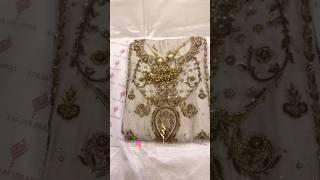 Nikah Outfit ideas,White and golden nikah dress idea, white bridal dress design#nikah #bridal #dress