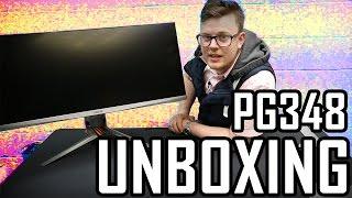 ASUS PG348 Curved IPS UNBOXING (DinoPC)