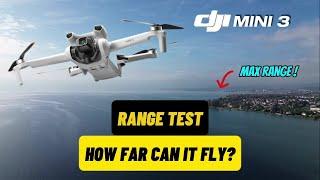 How Far Can the DJI Mini 3 Fly ? - The Ultimate Range Test