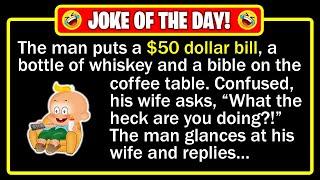  BEST JOKE OF THE DAY! - One evening, a man and his wife are discussing what...  | Funny Dad Jokes