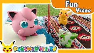 [Cat’s Kitchen] Camping Trip with Pokémon: The Journey Begins ️ | Pokémon Kids TV​