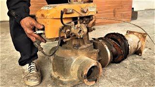 Restoring MIKASA Rammer Running On 2-Stroke Engine // Skills To Restore Old Machine To New Machine