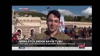 12. Çanakkale Bisiklet Turu Şehitlere Saygı Sürüşü | 3 Eylül 2023 | TRT HABER