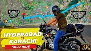 SOLO RIDE FROM HYDERABAD TO KARACHI  | MY FIRST TRAVEL MOTO VLOG | ENGLISH SUBTITLES | ZEBLY VLOGS