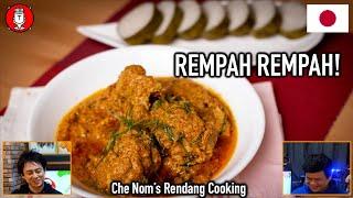 #156 Asians React to Che Nom's Rendang Ayam Hari Raya Special | But Rempah