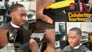 CELEBRITY BARBER haircut tutorials THE HAIRCUT KING Ep 4