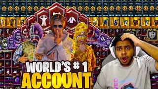 NEW WORLD's MOST EXPENSIVE  $100,000,000 Inventory and SKINS | BEST Moments in PUBG Mobile