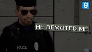 I Demoted The Entire Server On Gmod Police RP