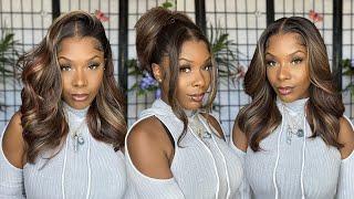 It’s A KEEPER | Outre Airtied 13x6 HD Lace Frontal Wig - HHB-Loose Body Wave 18